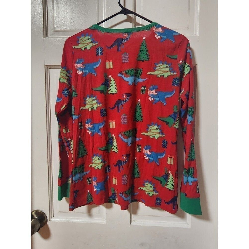 Women's Dinosaur Print Nightwear Pajama Set Size Small - Picture 12 of 14